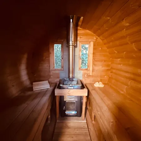 Domek alpejski Des Campanules Avec Sauna
